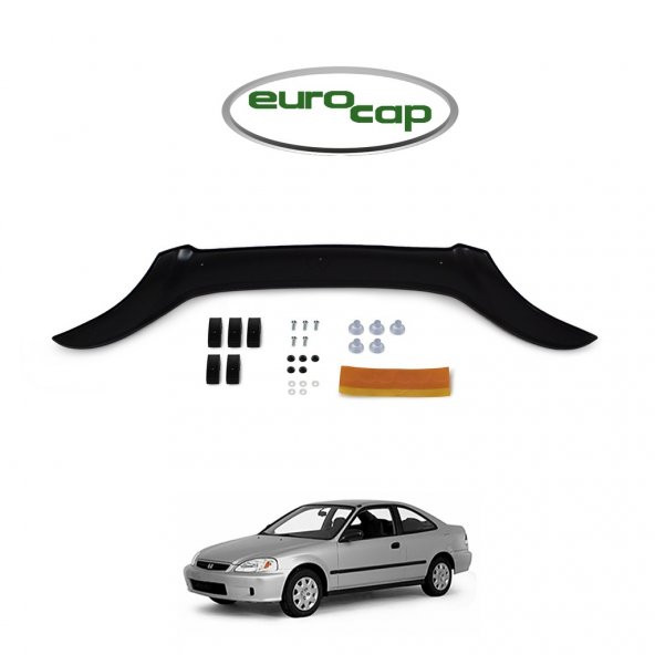 CİVİC ÖN KAPUT KORUYUCU RÜZGARLIĞI 3MM 1995 1996 1997 1998 1999 2000 - Resim 3