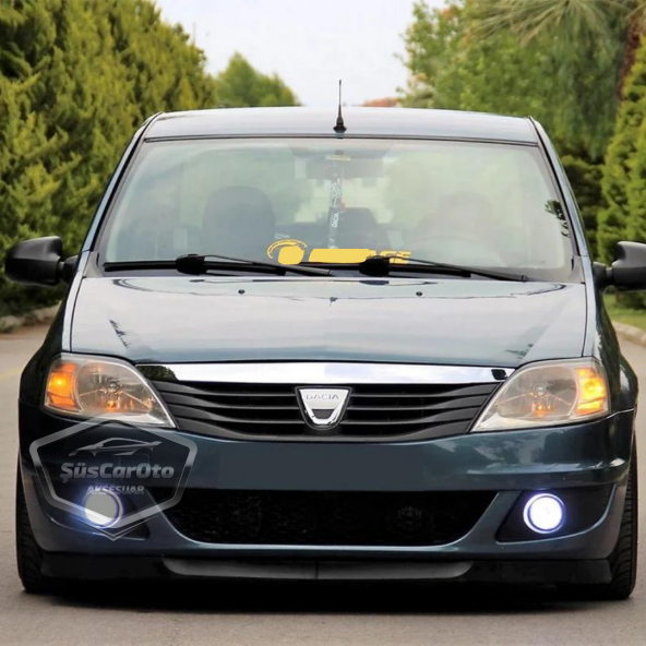 Dacia Logan 2009-2020 Uyumlu Üniversal Astra H lip Esnek Ön Lip 2 Parça Tampon Altı Dil Karlık Ön Ek
