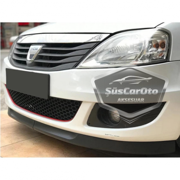 Dacia Logan 2009-2020 Uyumlu Üniversal Astra H lip Esnek Ön Lip 2 Parça Tampon Altı Dil Karlık Ön Ek - 2
