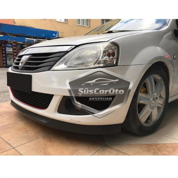 Dacia Logan 2009-2020 Uyumlu Üniversal Astra H lip Esnek Ön Lip 2 Parça Tampon Altı Dil Karlık Ön Ek - 4