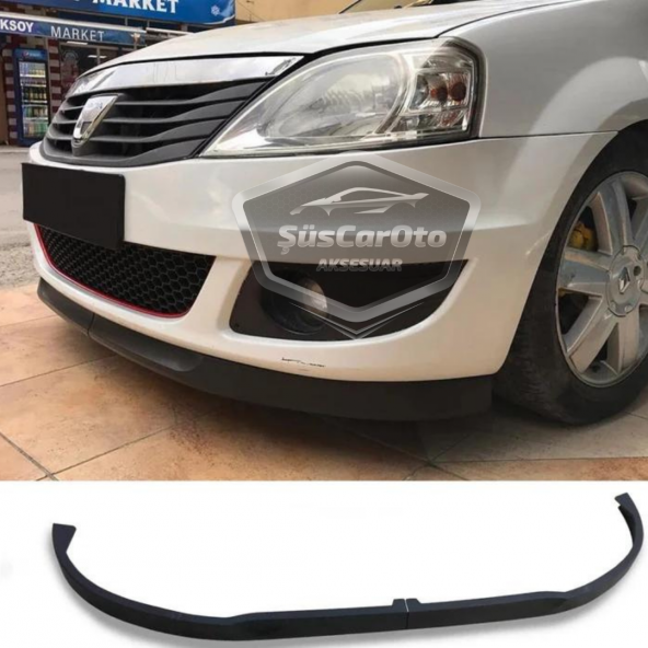 Dacia Logan 2009-2020 Uyumlu Üniversal Astra H lip Esnek Ön Lip 2 Parça Tampon Altı Dil Karlık Ön Ek - 5