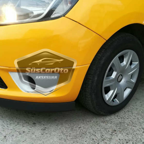 Dacia Logan 2009-2020 Uyumlu Üniversal Astra H lip Esnek Ön Lip 2 Parça Tampon Altı Dil Karlık Ön Ek - 9