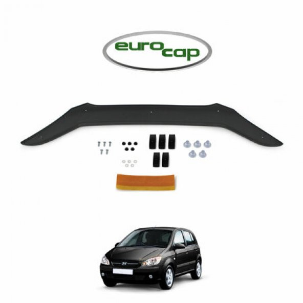 EUROCAP Hyundai Getz Ön Kaput Koruma Rüzgarlık 2006 2007 2008 2009 2010 2011 - 4