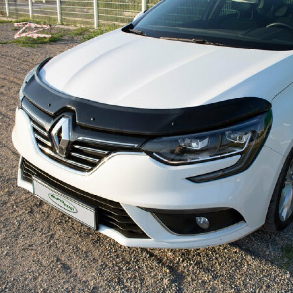 Renault Megane 4 Kaput Koruma Rüzgarlık 2016 2017 2018 2019 2020 2021 - Resim 4