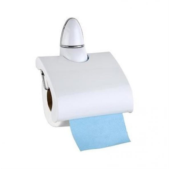 ® Kapaklı Rulo Tuvalet Kağıdı Tutucu Askısı Standı Wc Kağıtlık