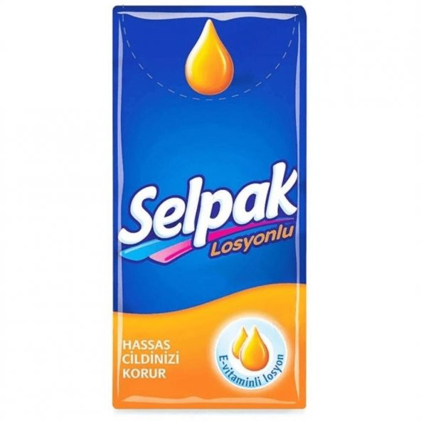 SELPAK LOSYONLU MENDİL 10 LU