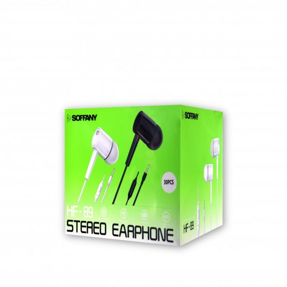 Soffany HF-89 Stereo Earphone Kulaklık - 2