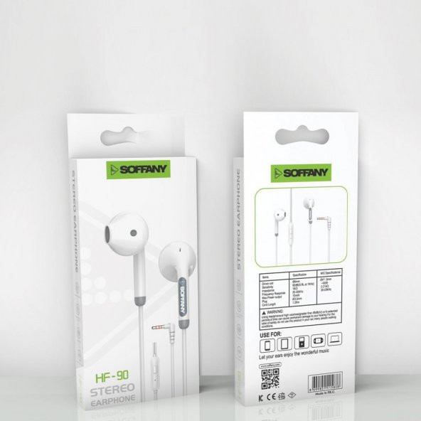 Soffany HF-90 Stereo Earphone Kulaklık - 2