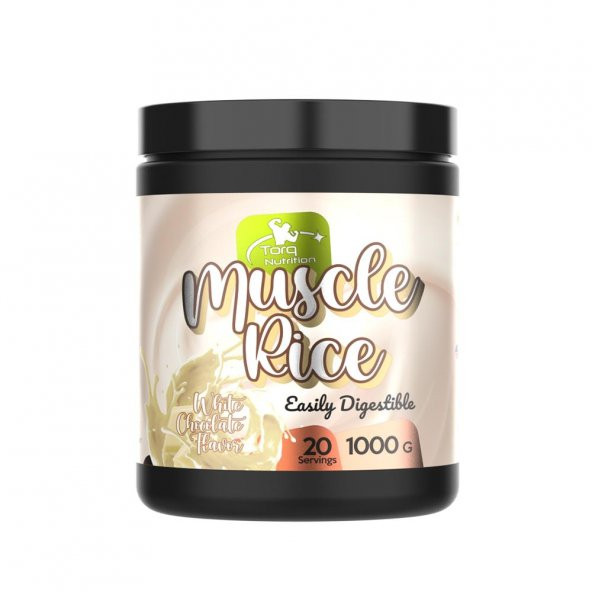 Torq Nutrition Muscle Rice Mikronize Pirinç 1000 Gr - Beyaz Çikolata