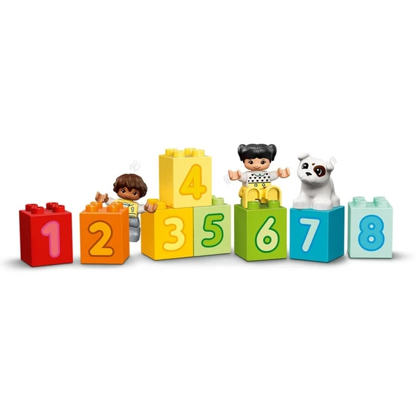 10954 LEGO® Duplo® İlk Sayı Treni - Saymayı Öğren 23 parça +1.5 yaş - Resim 3
