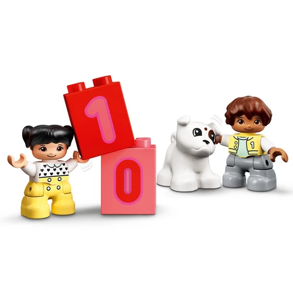 10954 LEGO® Duplo® İlk Sayı Treni - Saymayı Öğren 23 parça +1.5 yaş - Resim 4