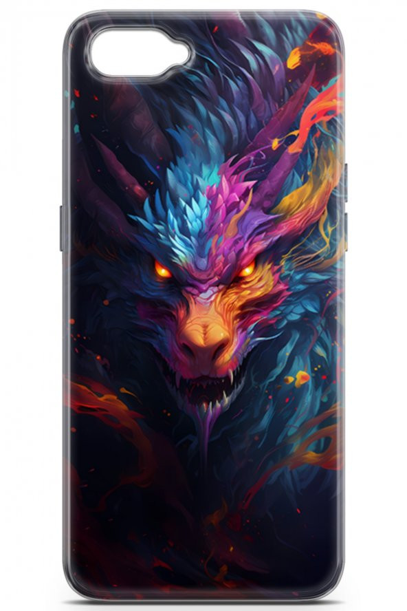 Realme C2 Kılıf Seri Fresh 15 Ejderha Kalın Silikon - Resim 2