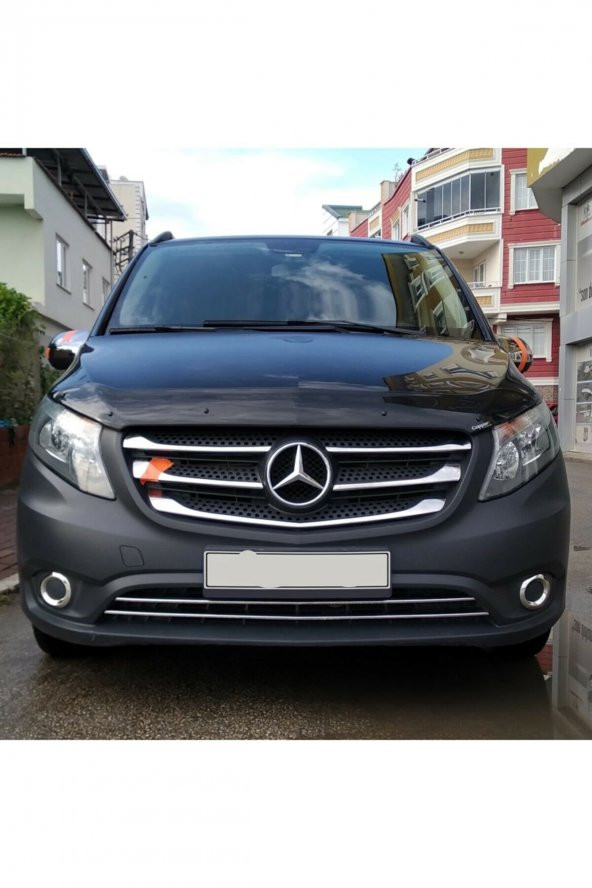EUROCAP Mercedes Vito W447 Uyumlu Ön Kaput Koruma Rüzgarlığı 2015-2020 - 2