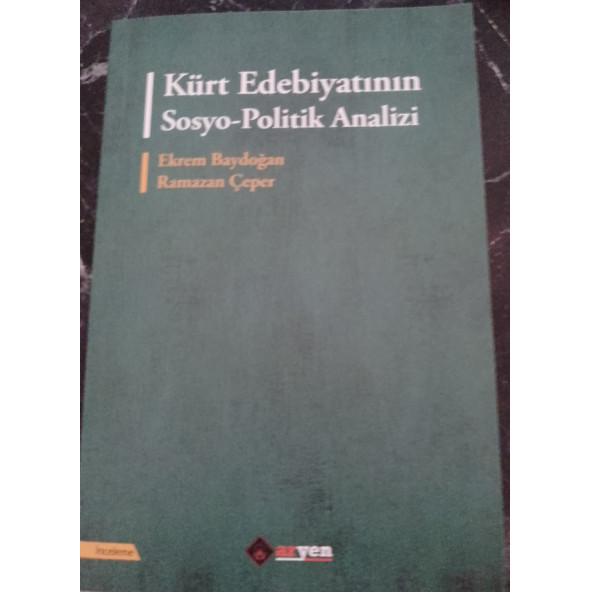 Kürt Edebiyatının Sosyo Politik Analizi/Aryen