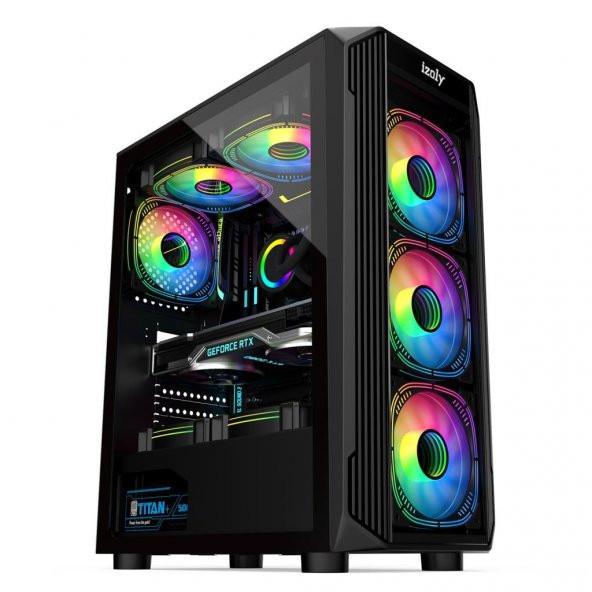 İzoly Onix i7-10700KF 16GB 512GB M.2 NVMe RX 580 8GB Oyuncu Masaüstü Bilgisayarı ürün görseli 1