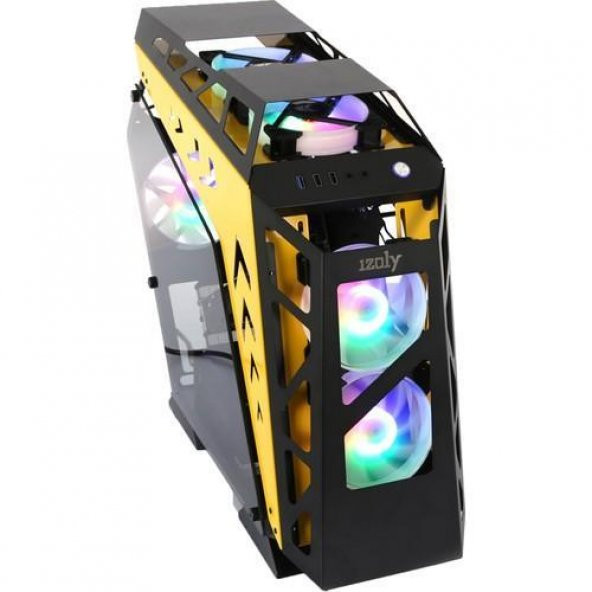 İzoly Pulpo İ5-12400F 32GB 512GB M2 NVME RX580 8GB Oyuncu Masaüstü Bilgisayarı - Resim 2