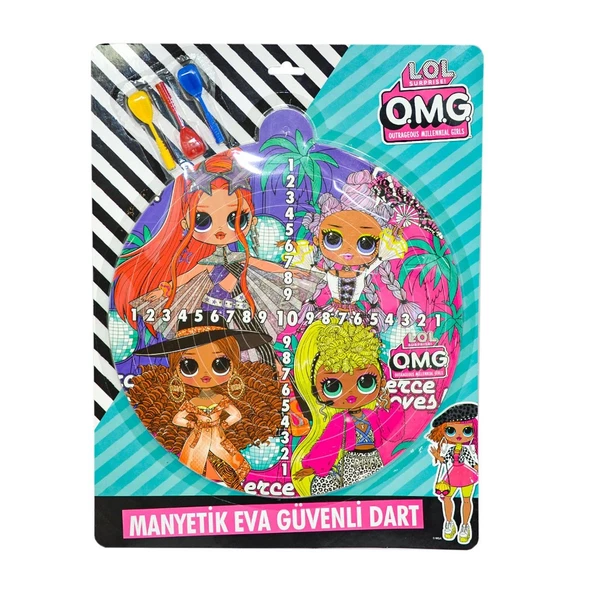 OMG7738 LOL OMG Büyük Vakumlu Manyetik Dart