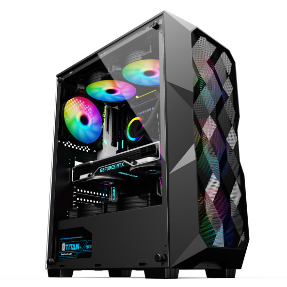 İzoly Warband Y i5-10400F 16GB 512GB M.2 NVMe RTX2060S 8GB Oyuncu Masaüstü Bilgisayarı