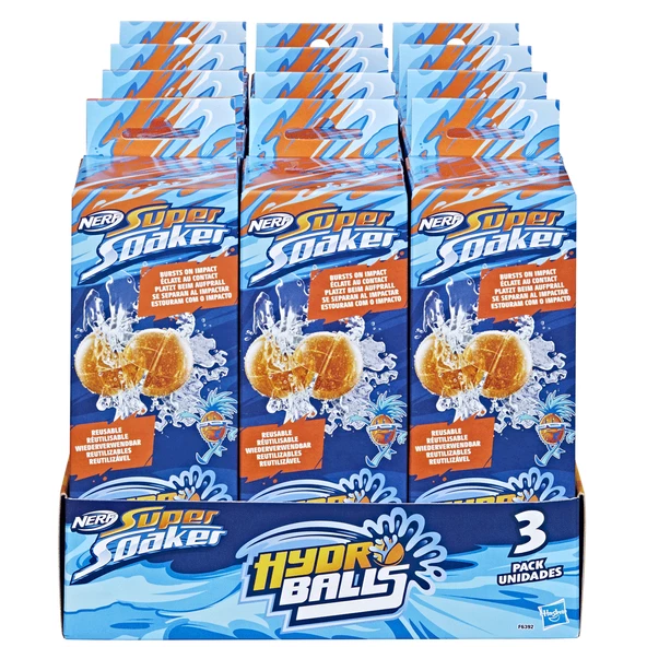 F6392 Nerf Super Soaker Hydro Balls 3lü +6 yaş - 8