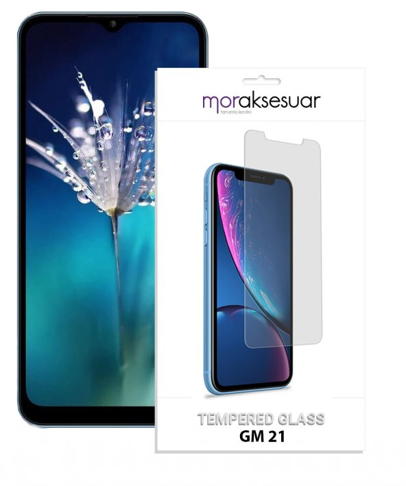 General Mobile 21 Temperli Kırılmaz Cam Ekran Koruyucu Sert