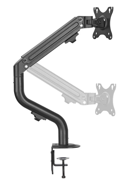 Twisted Minds TM-71-C06 Tek Monitör Kolu Mekanik Amortisör Düz Ekran 17- 32 Max 8Kg - 2