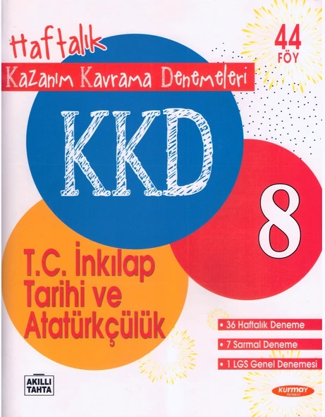 KURMAY 8.SINIF İNKILAP TARİHİ KAZANIM KAVRAMA DENEMELERİ