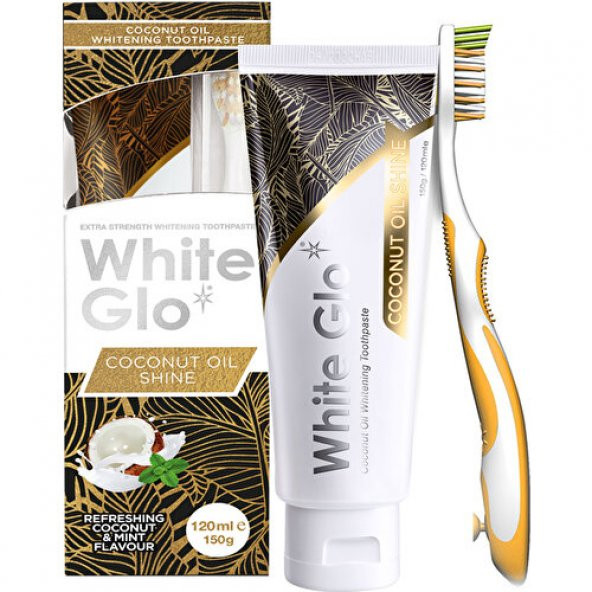White Glo Hindistan Cevizi Özlü Beyazlatıcı Diş Macunu - 2