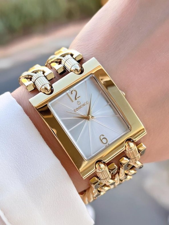 ES.1.466 Essence Yeni Sezon Çelik Kordon Kararma Renk Atma Yapmaz 5M Su Geçirmez Bayan Kol Saat ürün görseli