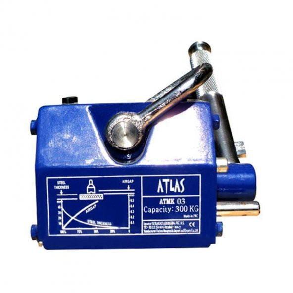 Atlas Atmk06 Universal Manyetik Kaldıraç. 600kg - 1
