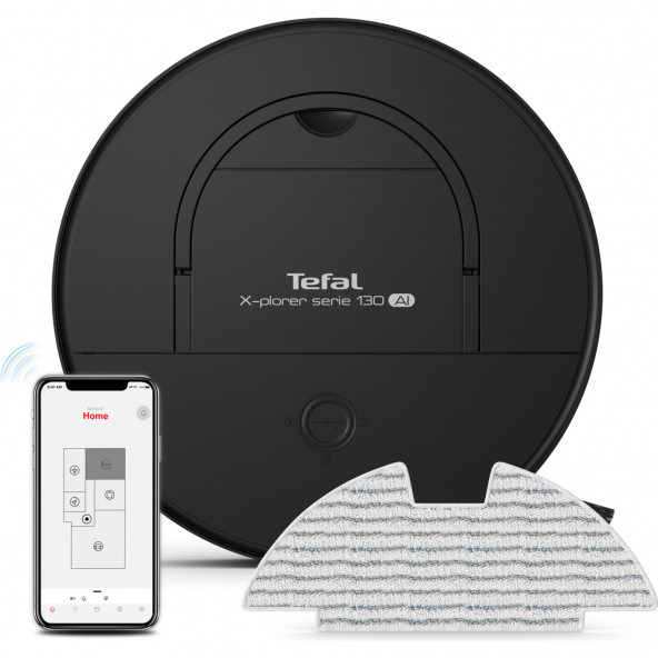 Tefal RG907 X-Plorer Serie 130 AI Mop Akıllı Robot Süpürge