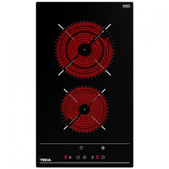 Teka TBC 32010 TTC BK 2 Gözlü Elektrikli Ocak