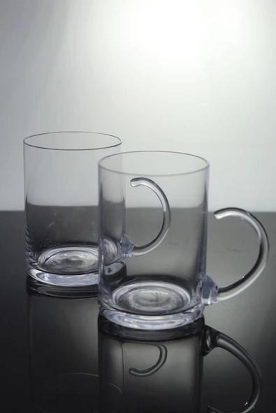 Paşabahçe Kristal Kulplu Bardak 6 lı 200 cc 121487 12180 ürün görseli 1