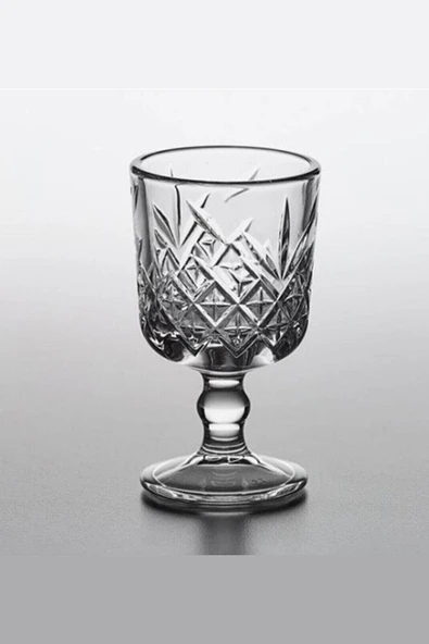 Paşabahçe 6 Lı Timeless 51718 Kahve Yanı Küçük Su Bardağı 60cc ürün görseli 1