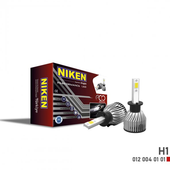 NİKEN LED XENON ŞİMŞEK ETKİLİ BEYAZ FAR AMPULU - 6