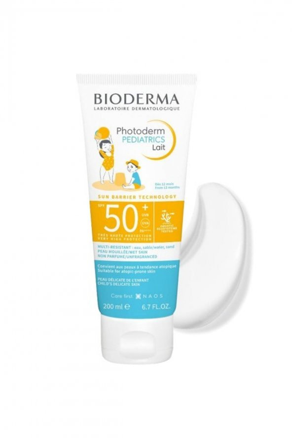 Bioderma Photoderm Pediatrics Lait Spf50+ 200ml