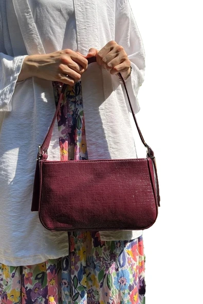 Bagorama NATURE Kadın Suni Deri Çapraz Askılı Omuz Çantası - 8