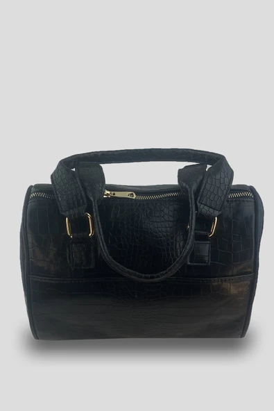 Bagorama OVAL Kadın Suni Deri Silindir El ve Kol Çantası - 6