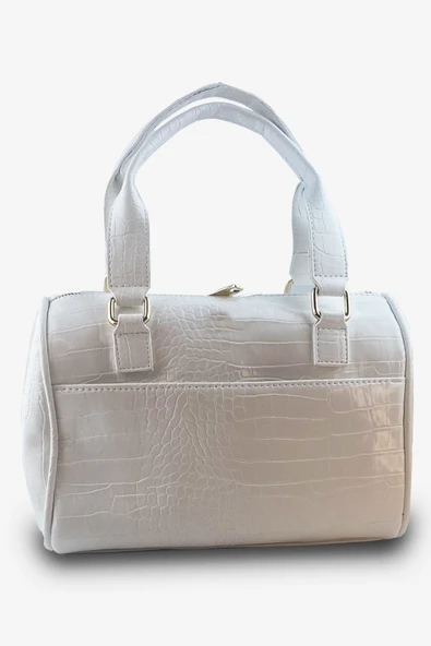 Bagorama OVAL Kadın Suni Deri Silindir El ve Kol Çantası - 11