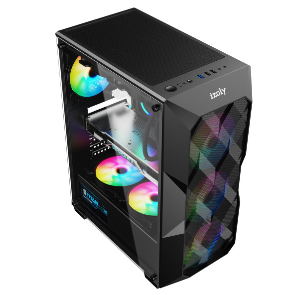 İzoly Duriel i7-10700F 16GB 512GB M.2 NVMe 1660S 6GB Oyuncu Masaüstü Bilgisayarı - 4