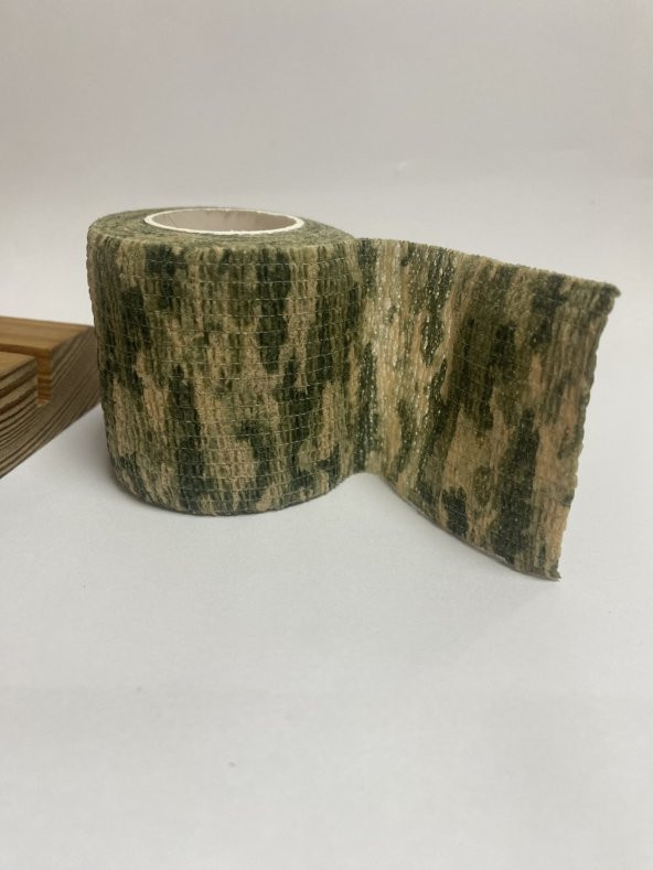 Kamuflaj Bant Yeşil Saz - Resim 2