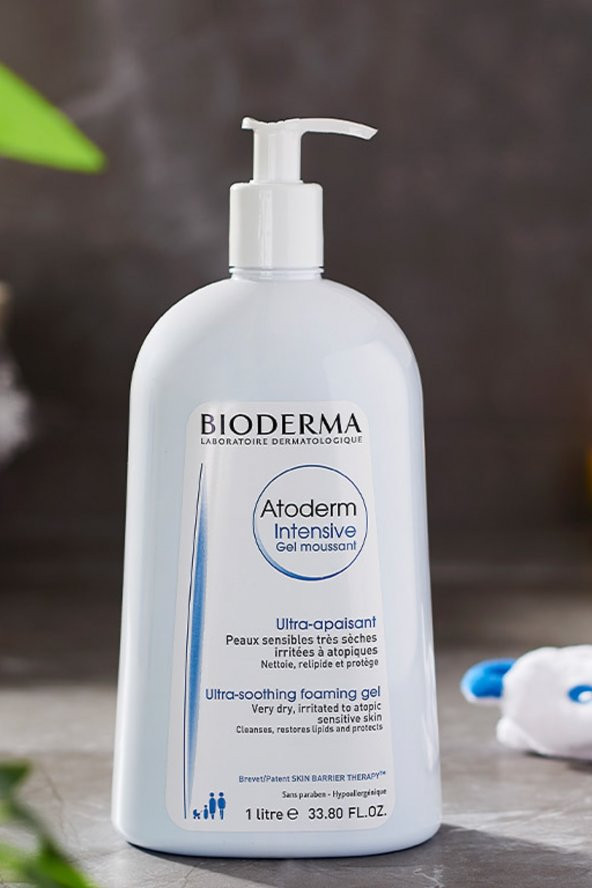 Bioderma Atoderm Intensive Foaming Gel 1 L - Resim 2