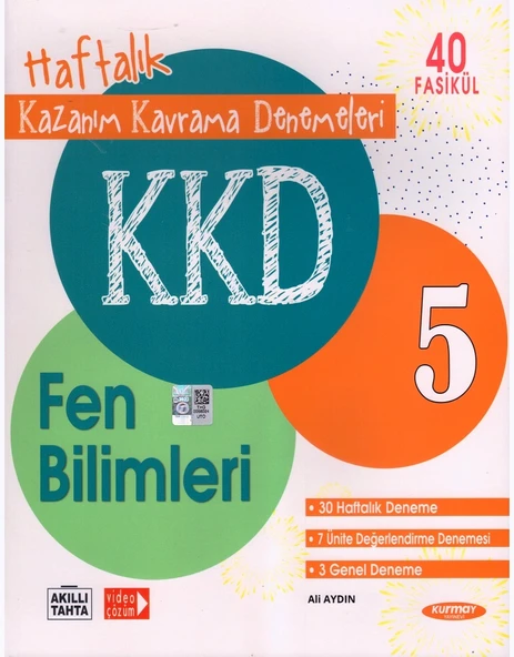 KURMAY 5.SINIF FEN BİLİMLERİ KAZANIM KAVRAMA DENEMELERİ - Resim 2