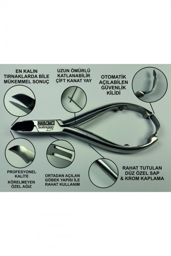 Solingen Haırcraft Tırnak Pensi Hc00511 - 3