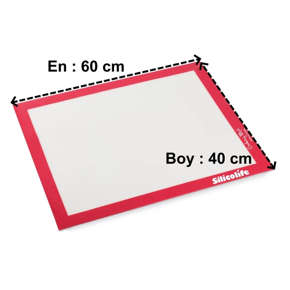 Silikon Büyük Pişirme Matı 40x60 CM - 3