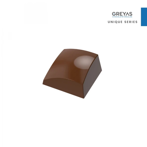 Polikarbon Kare Pralin Çikolata Kalıbı 12 gr | Cm-3887 - Resim 2