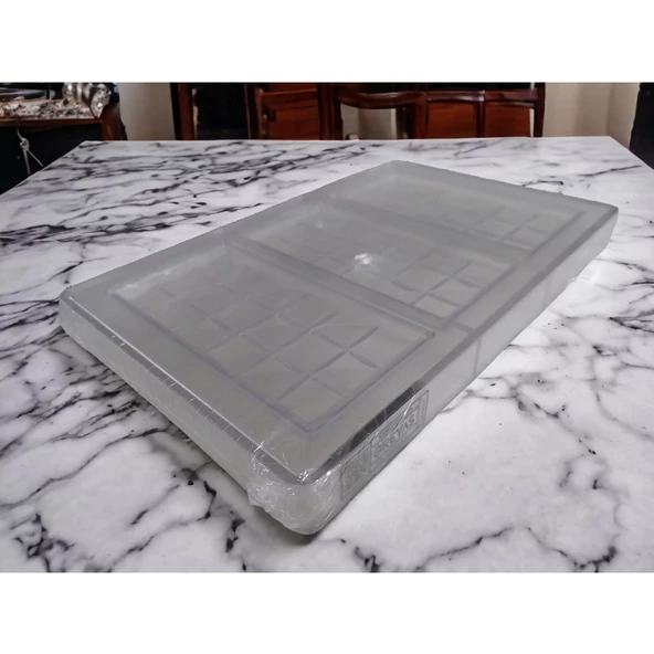 Polikarbon Tablet Çikolata Kalıbı 100 gr | Cm-3814 - Resim 2