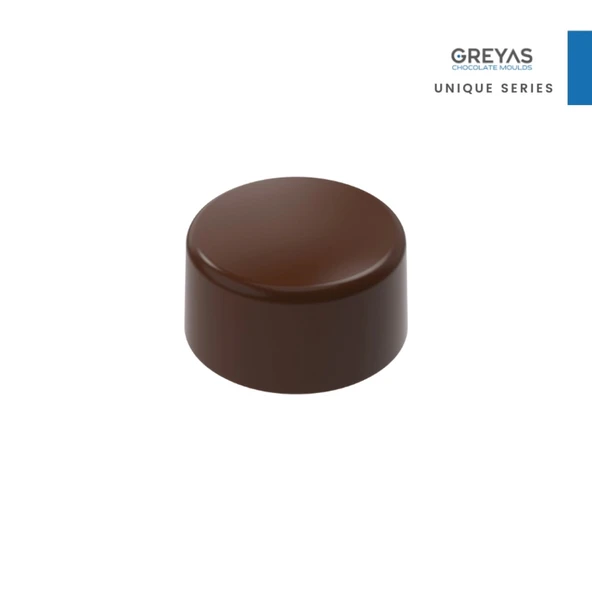 Polikarbon Yuvarlak Pralin Çikolata Kalıbı 12.5 gr | Cm-3260 - Resim 2