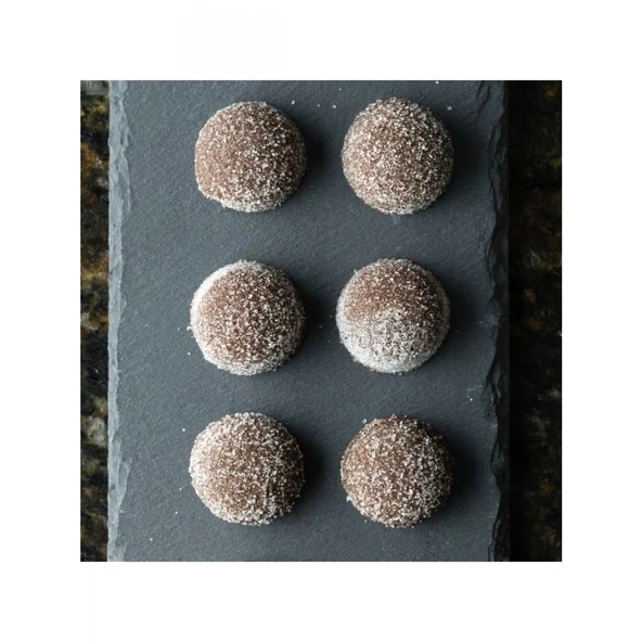 Polikarbon Yuvarlak Pralin Çikolata Kalıbı 10 gr | Cm-3931 - Resim 5