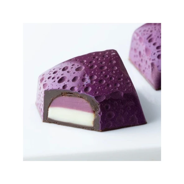 Polikarbon Kare Pralin Çikolata Kalıbı 12 gr | Cm-3887 ürün görseli