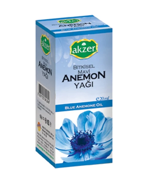 Akzer Mavi Anemon Çiçeği Yağı 10 Ml